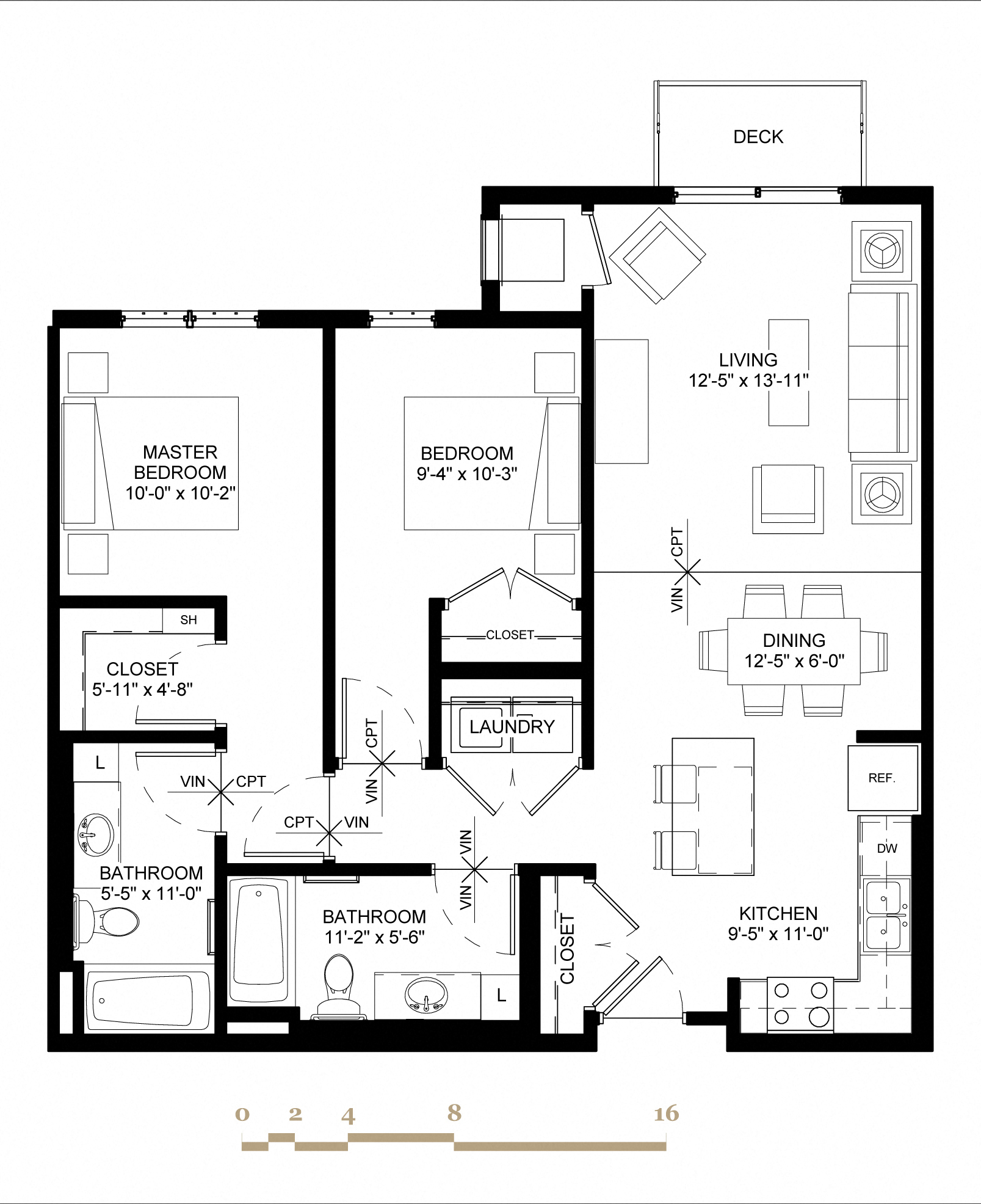 Village Commons Townhomes in Savage, MN Virginia B4 Floorplan